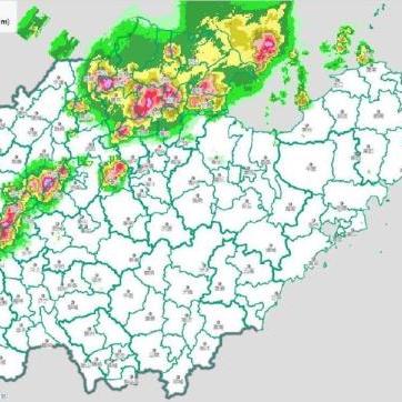 济南市哪里下雨了最大