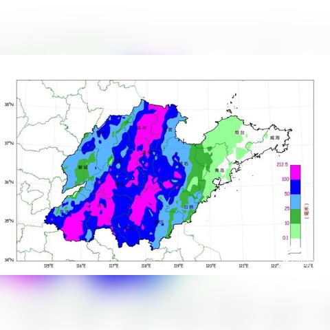 菏泽市年降水量多少吨