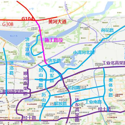 济南市区的高架桥有多少