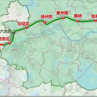 南通市的高铁都通往哪里