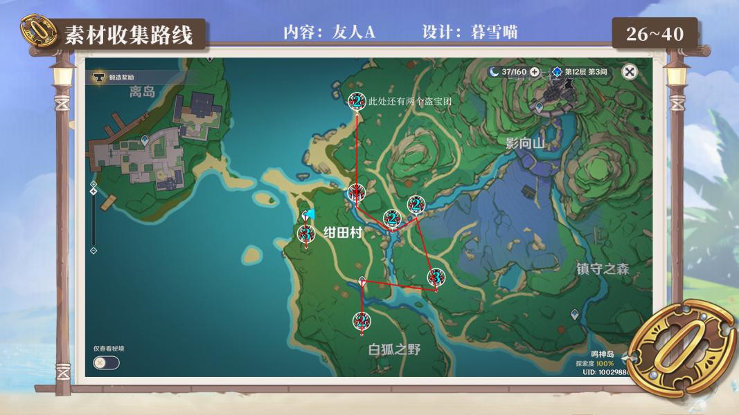 原神镇守之森怎么解开（原神当天的宝箱没开第2天会消失吗）