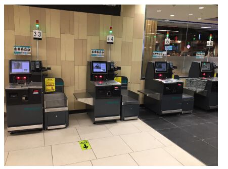安全使用POS机示意图