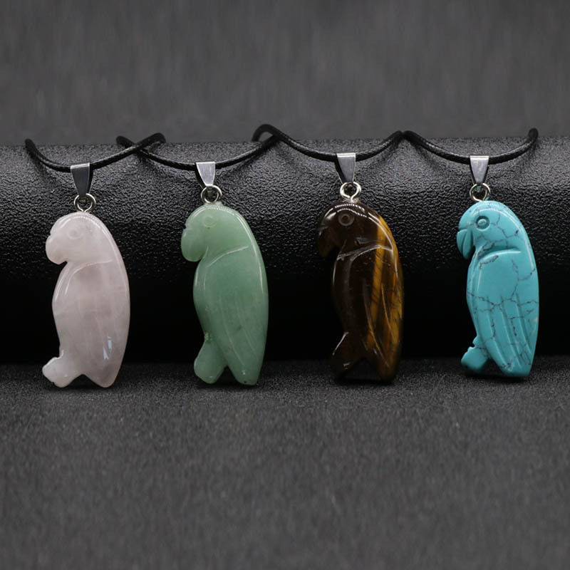 Colorful Semi-Precious Gemstone Pendants