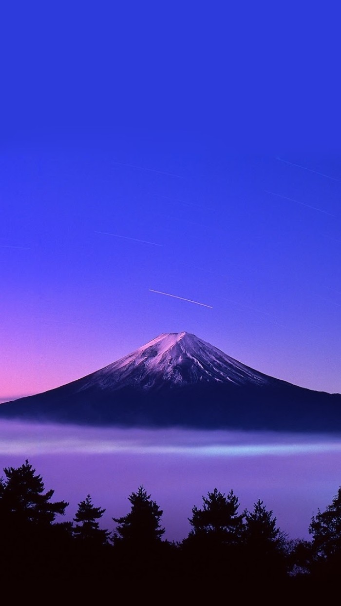 iphone5壁纸,日本风景,富士山