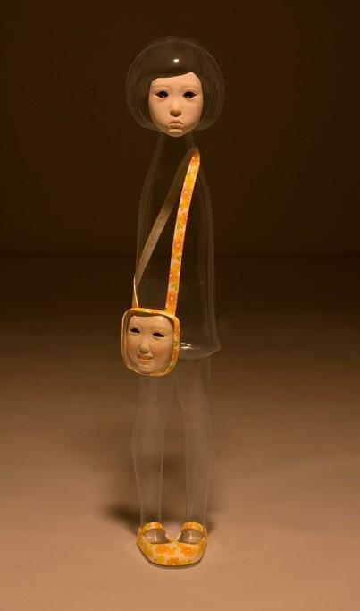 透明人形雕塑设计