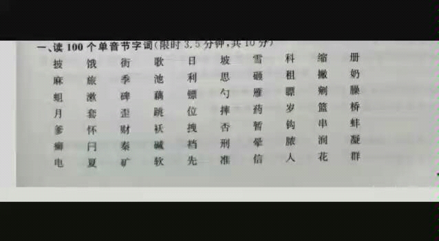 模拟测试展示