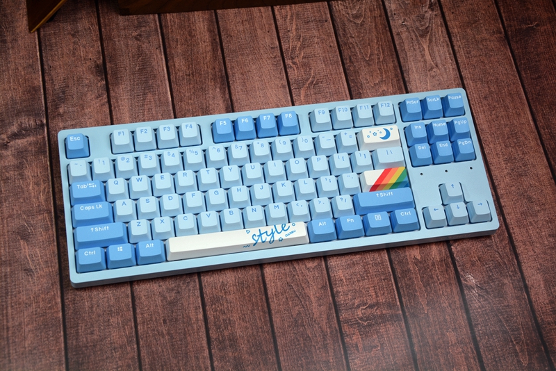 达尔优A87天空版机械键盘