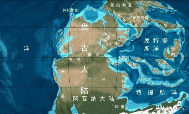 侏罗纪晚期的大陆分布