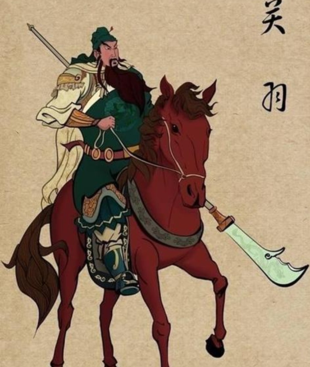 解梦，梦见关公屠青龙的含义与解析