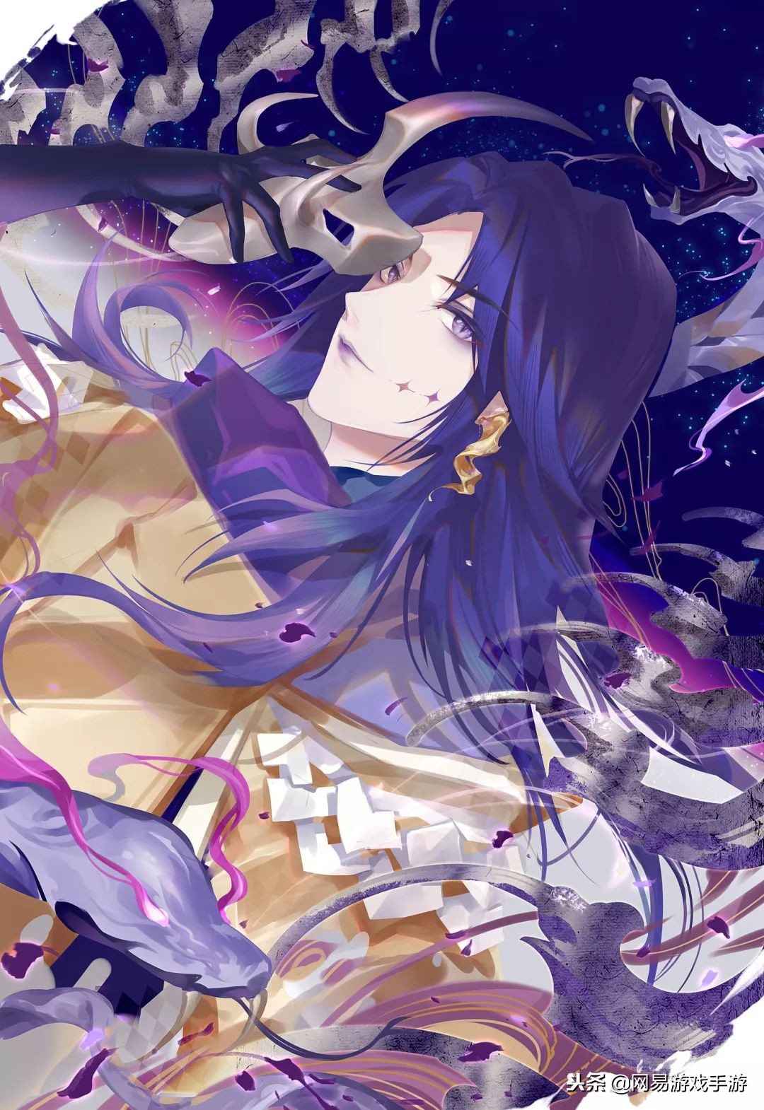 梦中色彩斑斓的蛇群，解析紫色独蛇与三蛇缠绕的寓意