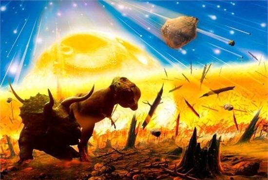 二叠纪末大灭绝艺术想象图