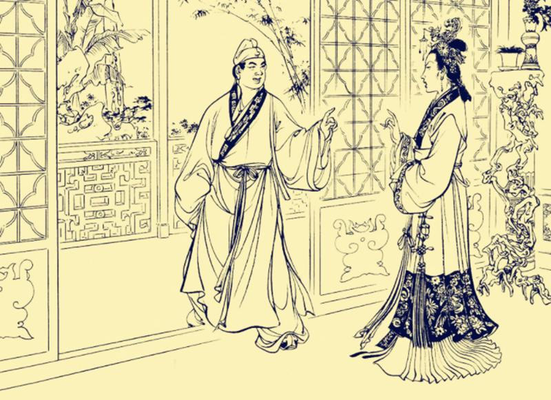 孕妇梦境中的幸福预兆，老公推着儿子一家人在鱼河边的温馨之旅